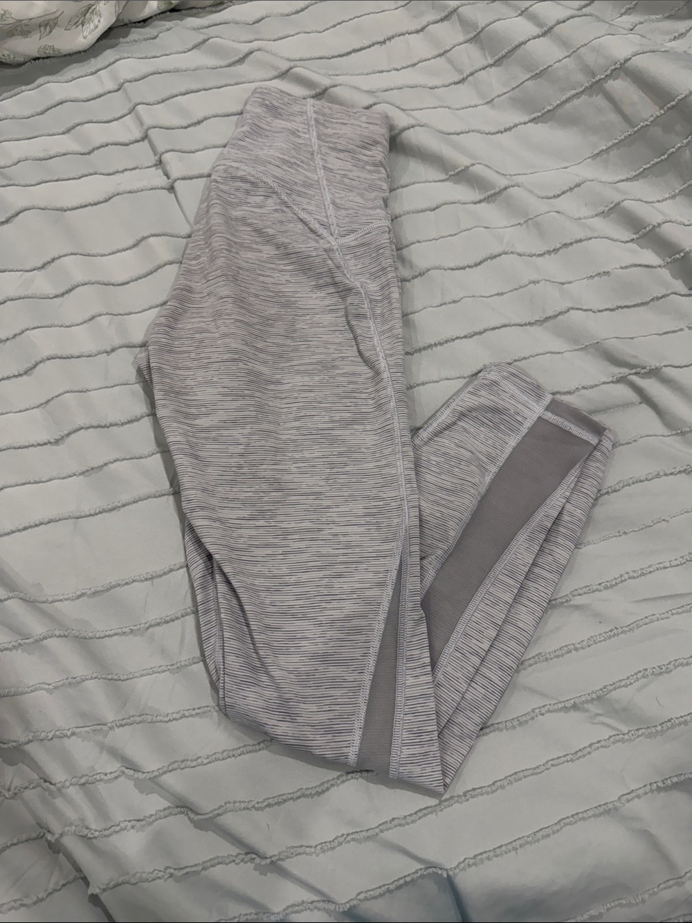 lululemon athletica Light Gray Heathered Leggings